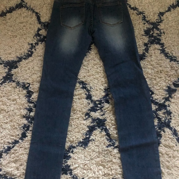 Fashion Nova jeans with fishnet - Picture 3 of 3